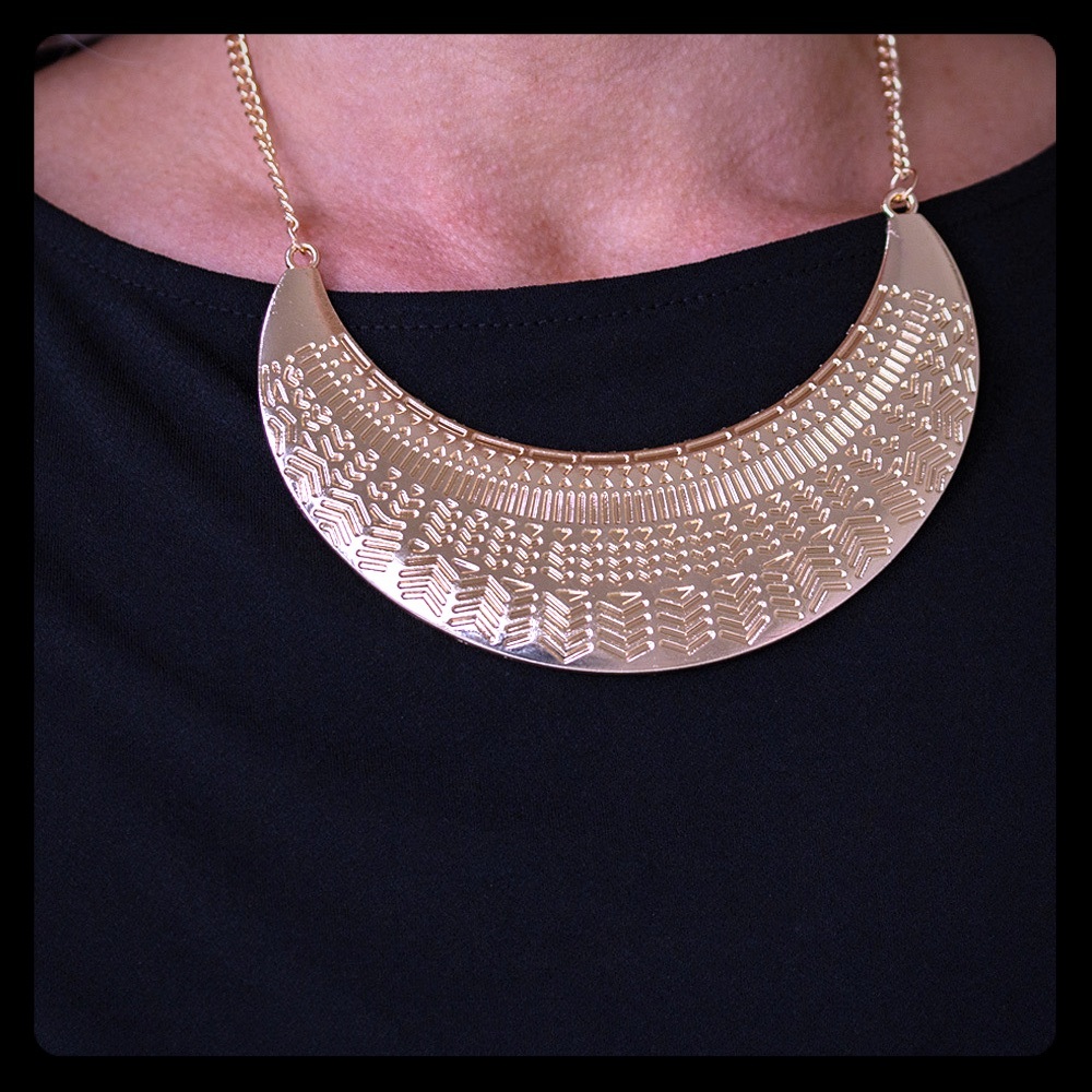 Gold necklace